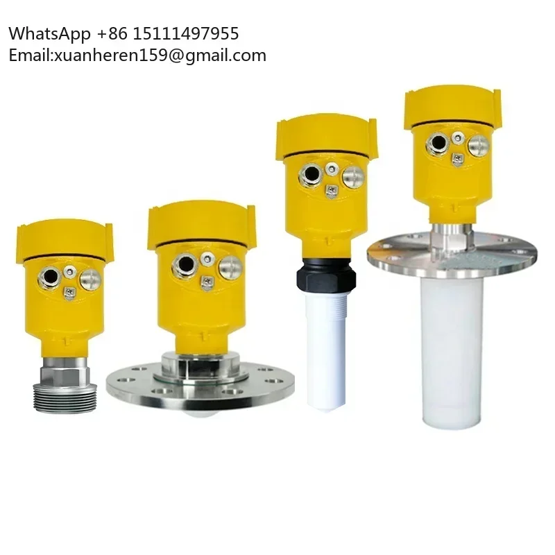 80Ghz Anti Corrosive Sea Water Aquaculture Plant Radar Level Meter 4-20ma 0-5V Tide Sea Radar Level Gauge Sensor Transmitter