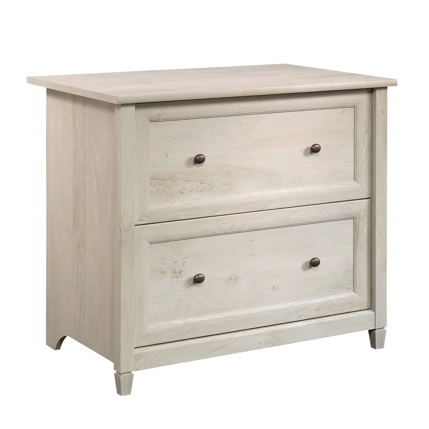 #2 Drawer Lateral Filing Cabinet Office Storage Chalked Chestnut Finish,Customized