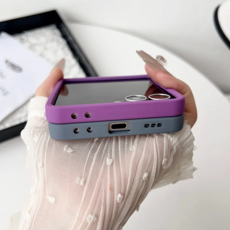 Luxuriöse Gradient-Soft-Silikonhülle für MagSafe Magnetische Handyhülle für Samsung Galaxy Z Flip 8 7 6 5 4 3 Z Flip 7 FE Stoßfeste Abdeckung – Detail 12