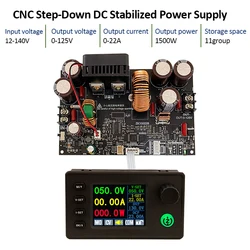 ZK-10022C 125V 22A 1500W przetwornica CC CV moduł obniżający napięcie LCD regulowany regulowany stabilizowany zasilacz napięciowy