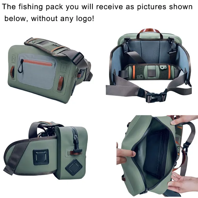 Fly Fishing Wait Hip Pack Fanny Tackle Storage Bag Cross Body Sling Versatile Waterproof Dry Bag for Canoeing Surfing Kayking