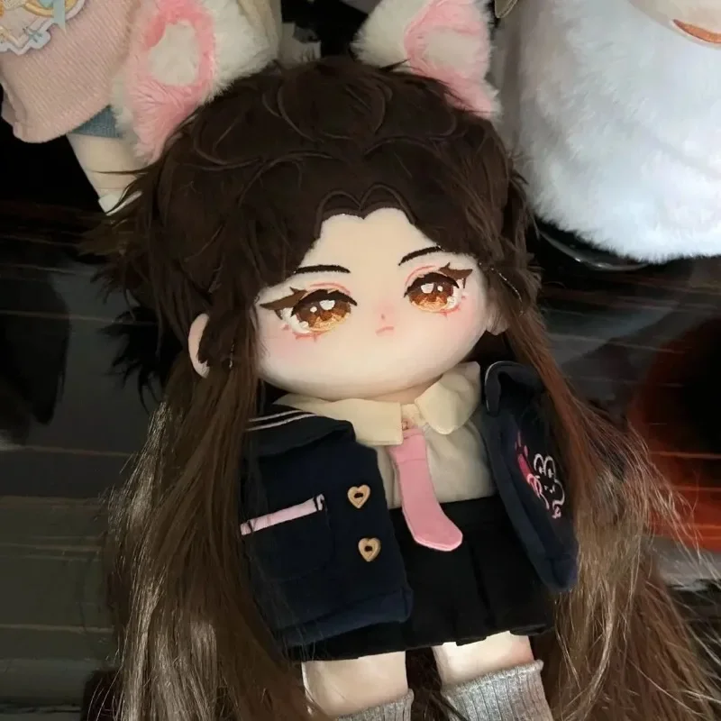 

Аниме Хаски и его белый кот Шизун Чу Ваннинг плюшевая кукла тело плюшевое 20 см платье хлопковые игрушки косплей подарок на день рождения