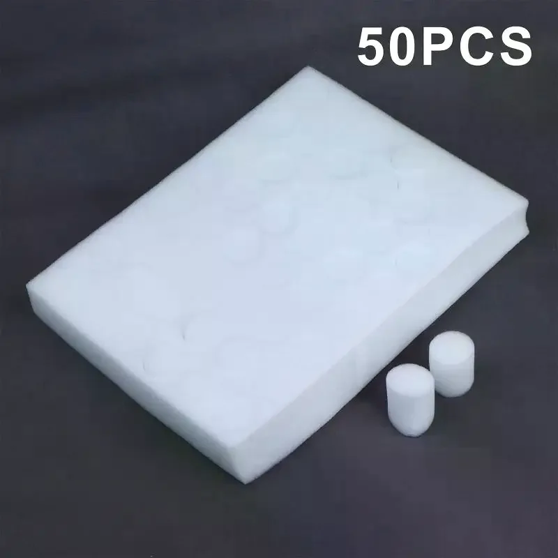 50Pcs Polyurethane Hydroponic Sponge - Soilless Growing Media for Vegetable Planting, Garden Cultivation Sponge Cubes
