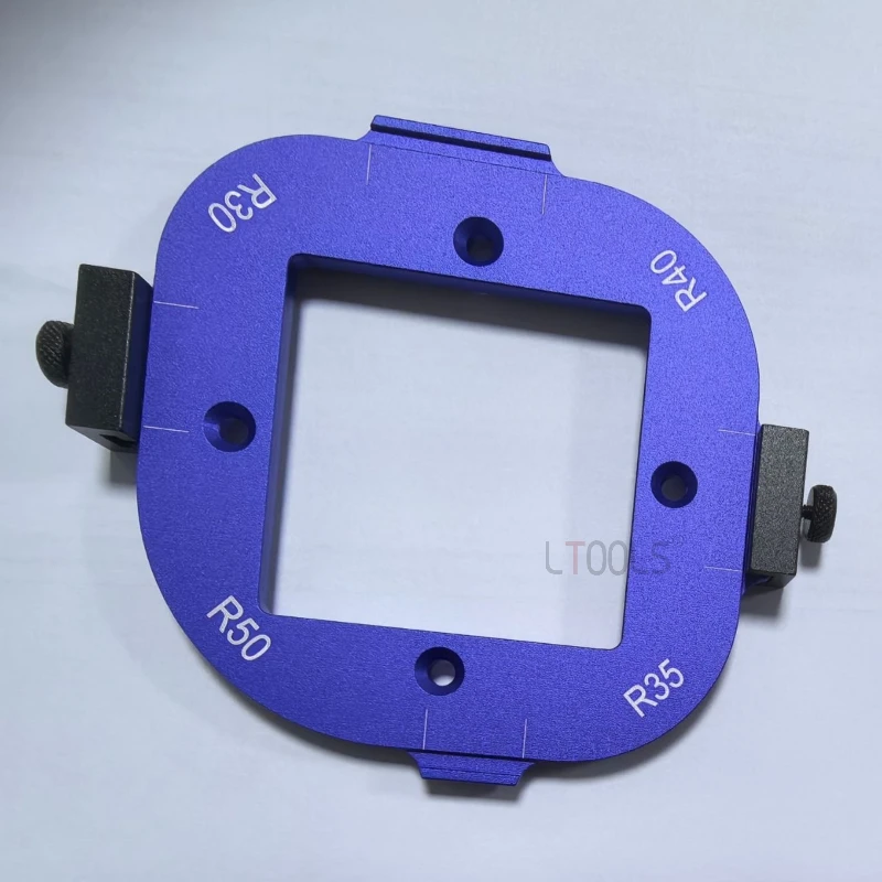 

Woodworking Fillet Positioning Template Electric Milling Cutter R Cutting Curved Mold Wardrobe Corner Auxiliary Trimming Tools