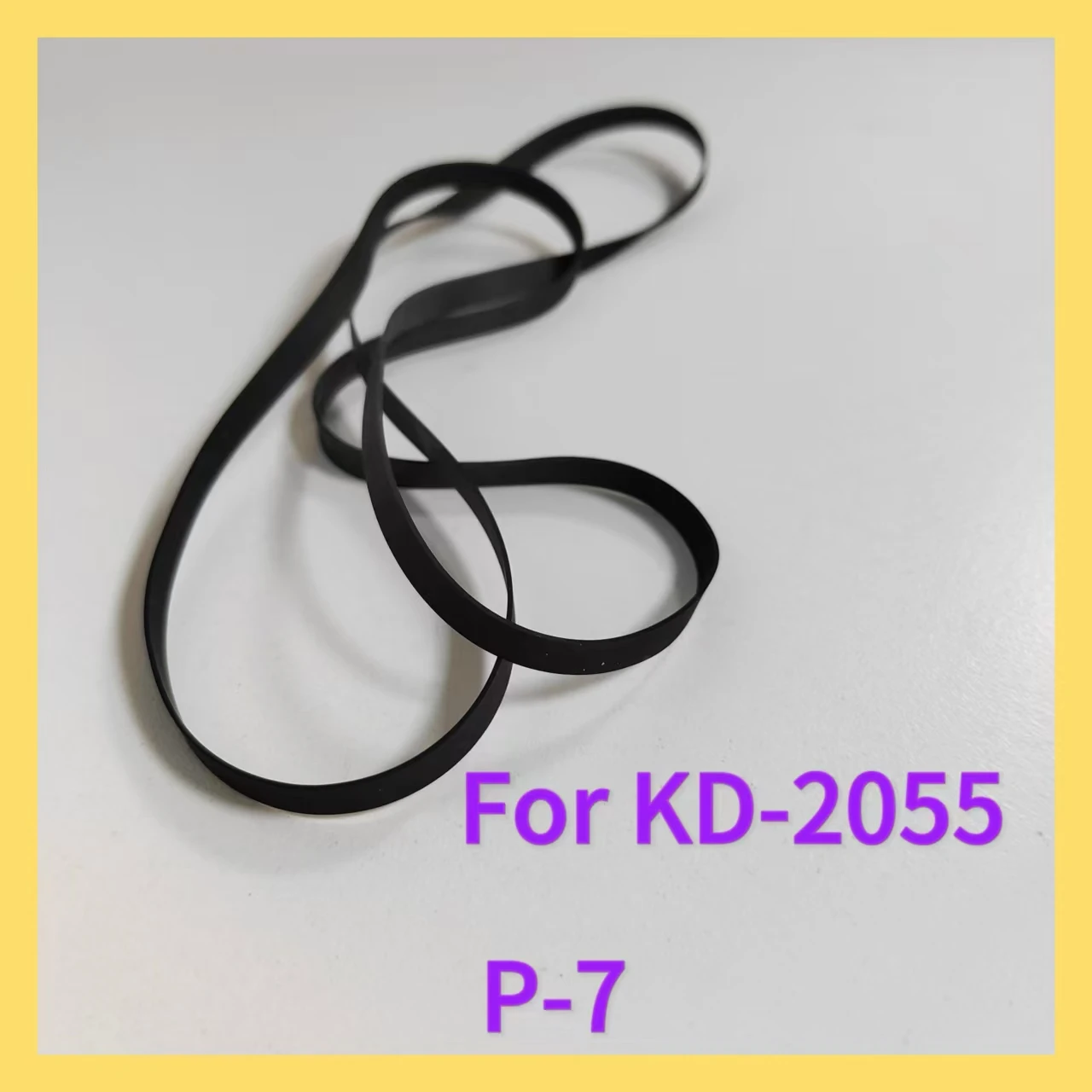 A Belt For KENWOOD KD-2055 P-7 Turntable Black Belt Replacement