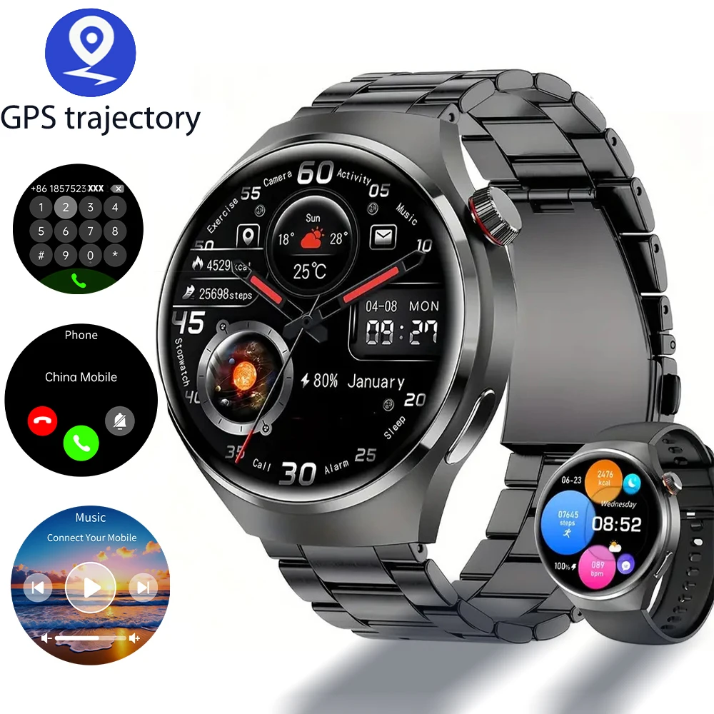 

2025 Новые Смарт-часы для мужчин для Huawei Watch 4 Pro 360*360 HD-экран Heartrate Bluetooth-вызов Мониторинг здоровья Спортивные умные часы