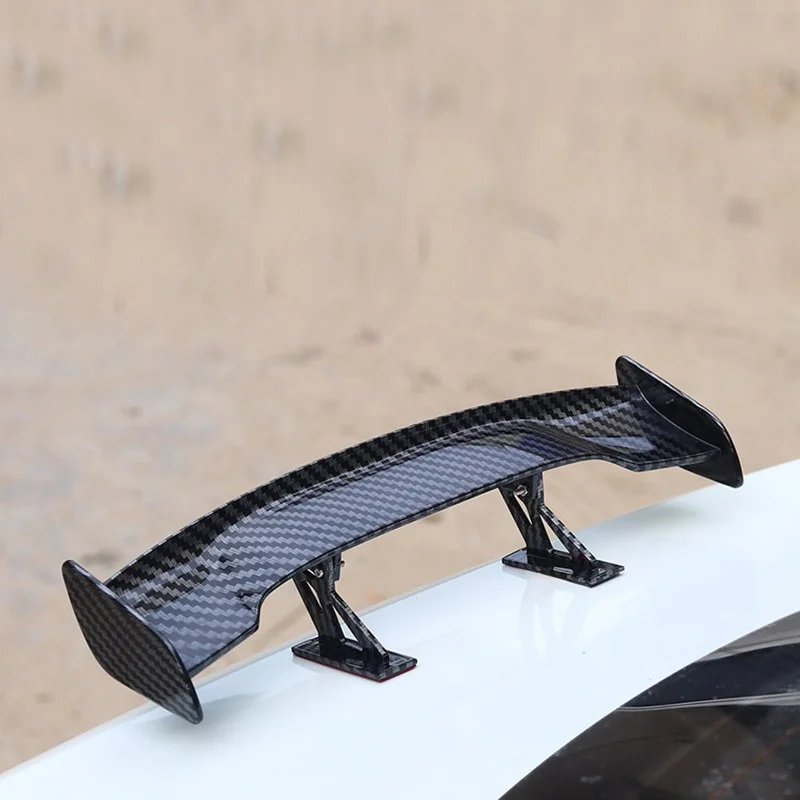 Universeller Auto-Mini-Spoiler GT-Flügel Ohne Bohren Selbstklebend Exterieur-Umbau Dekorationszubehör