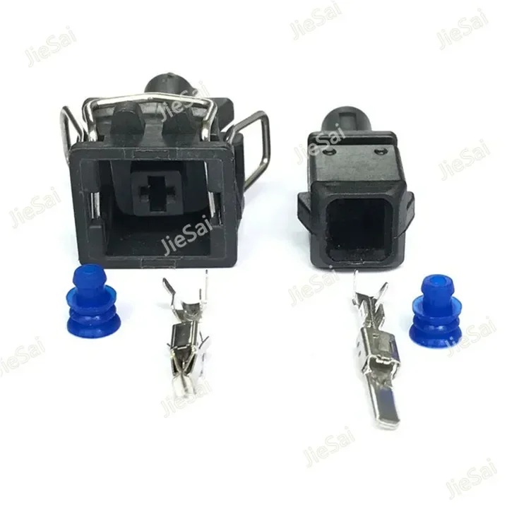 Auto Plug Female Male 1 Pin Automotive Connecotr For VW 357972761 / 357 972 761 357972751 / 357 972 751
