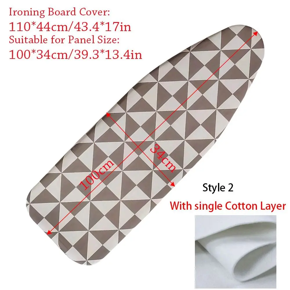 Ironing Board Cloth Universal Thickened Ironing Board Cover Pad Heavy Heat Resistant Resistant Scorch Printed Padded Dust Covers