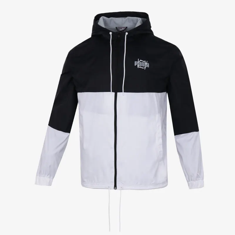 

Puma Оригинальная новая мужская тренировочная свободная спортивная куртка с капюшоном для бега 532208-01