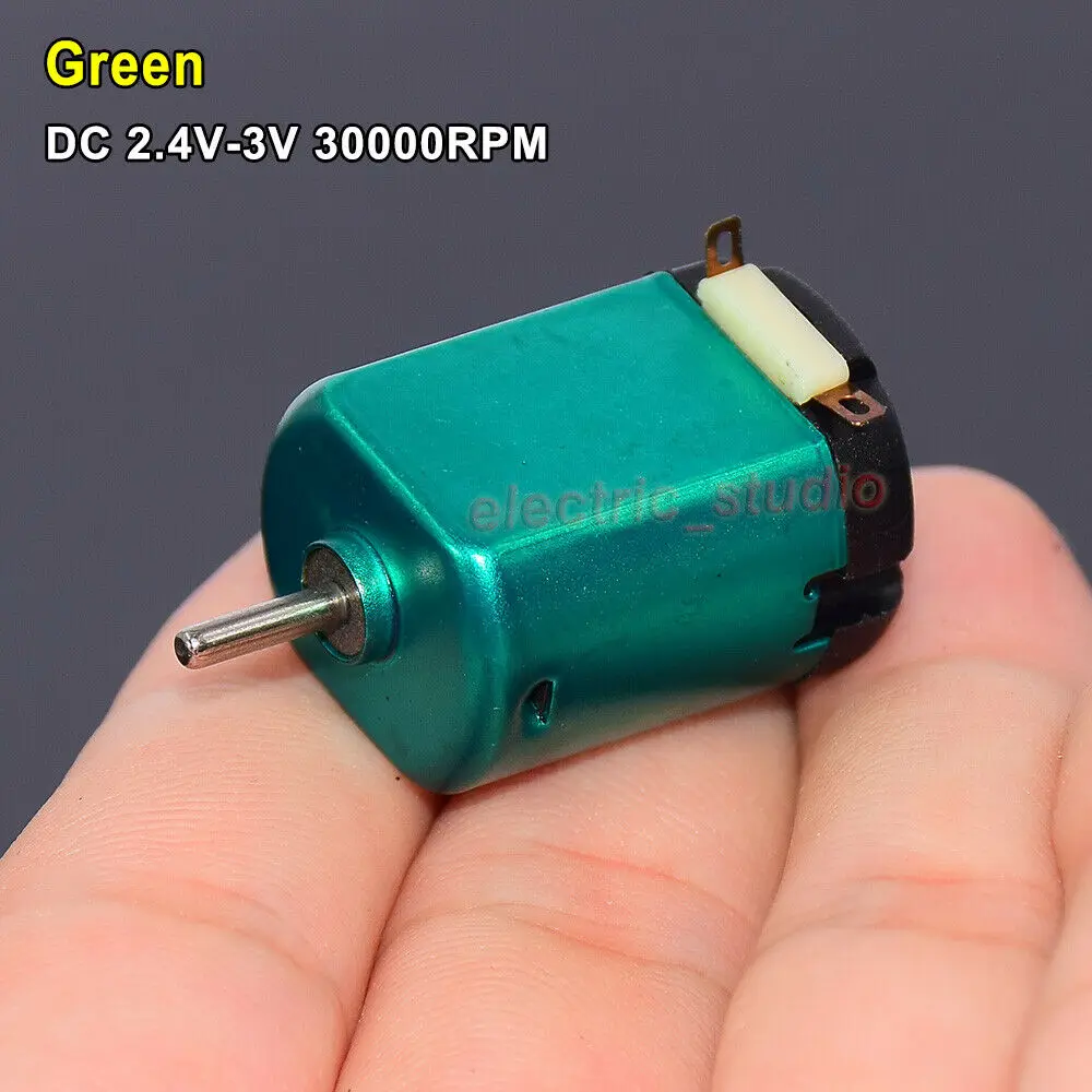 Micro 130 DC Motor 3V 30000RPM/50000RPM Ultra-High Speed Engine DIY RC 4WD Toy Racing Slot Car Accessories