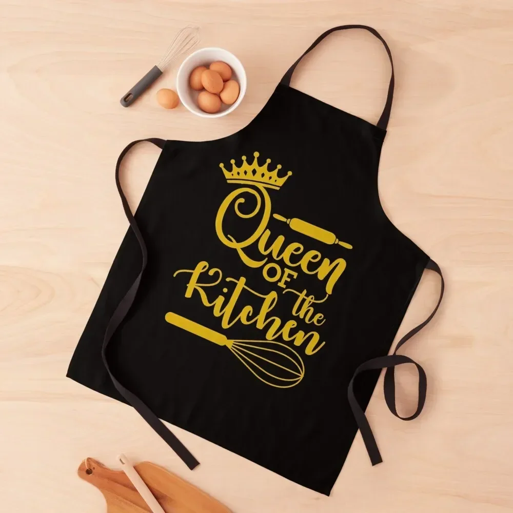 

Queen Of The Kitchen. Kitchen Quote, Baking Quote. Gift For Mom, Gift For Wife Apron household woman women's kitchens Apron