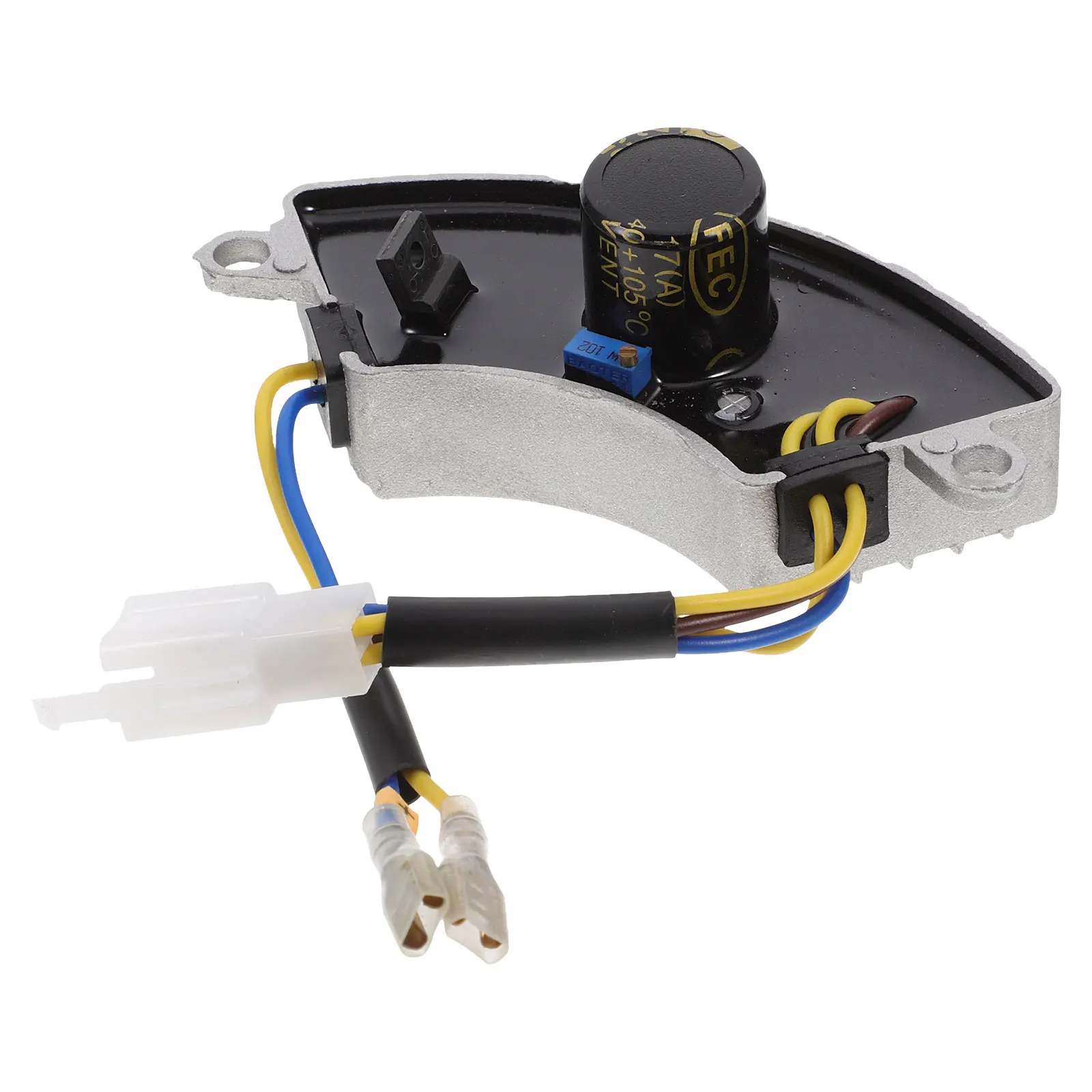 

2KW Aluminum Shell Voltage Regulator Generator AVR Precise Control Stability Powered Electrical Equipment Heat