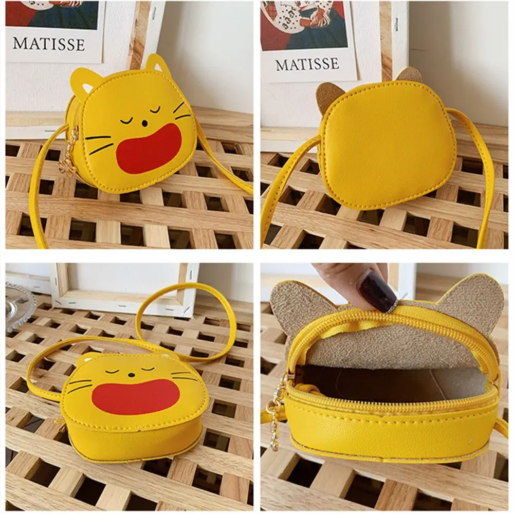 Sac à bandoulière en forme de chat pour enfant, joli cadeau pour fille et garçon