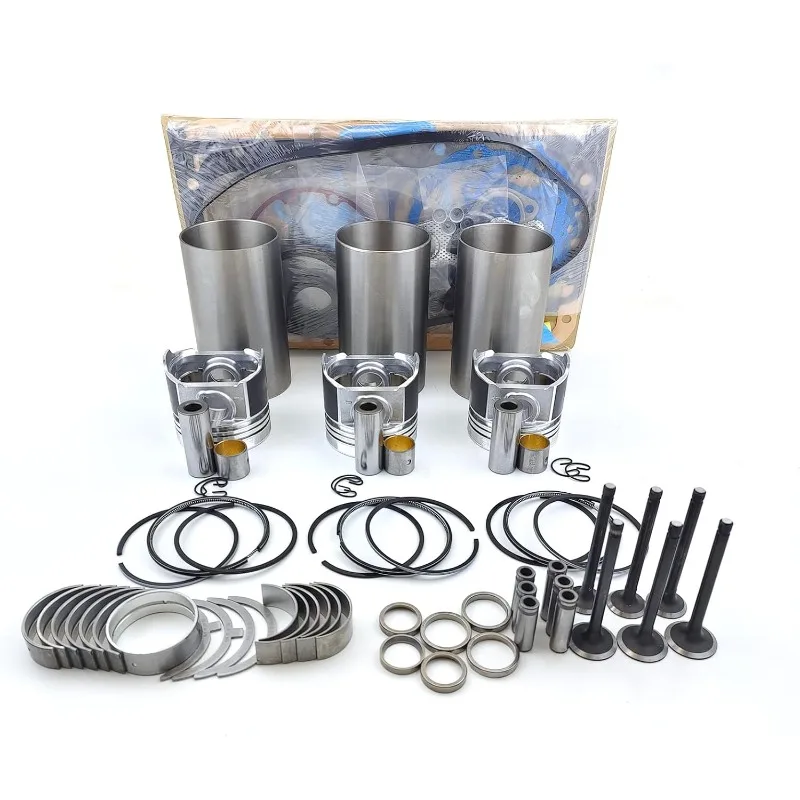 Engine Rebuild Kit Compatible with Yanmar 3TNV88 3TNV88-MJT/DSA 3TNV88-QTB Takeuchi TB135