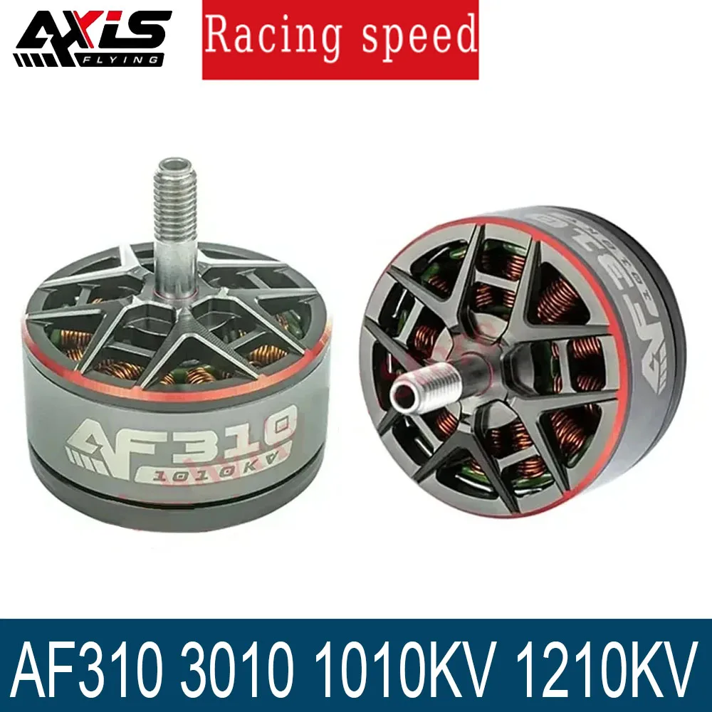 

AxisFlying AF310 3010 1010KV/1210KV 6S Бесщеточный двигатель для 7-дюймового FPV Cinelifter Cinematic Drone Φ36.4X41.6MM / вал M5