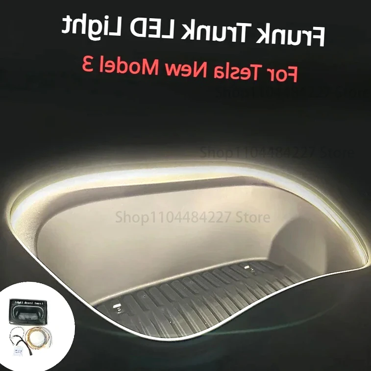 

Trunk Light Strip for Tesla Model 3 3+ LED Atmosphere Lamp Frunk Lighting 3500K 8000K New Model3 Highland 2024 Car Accessor