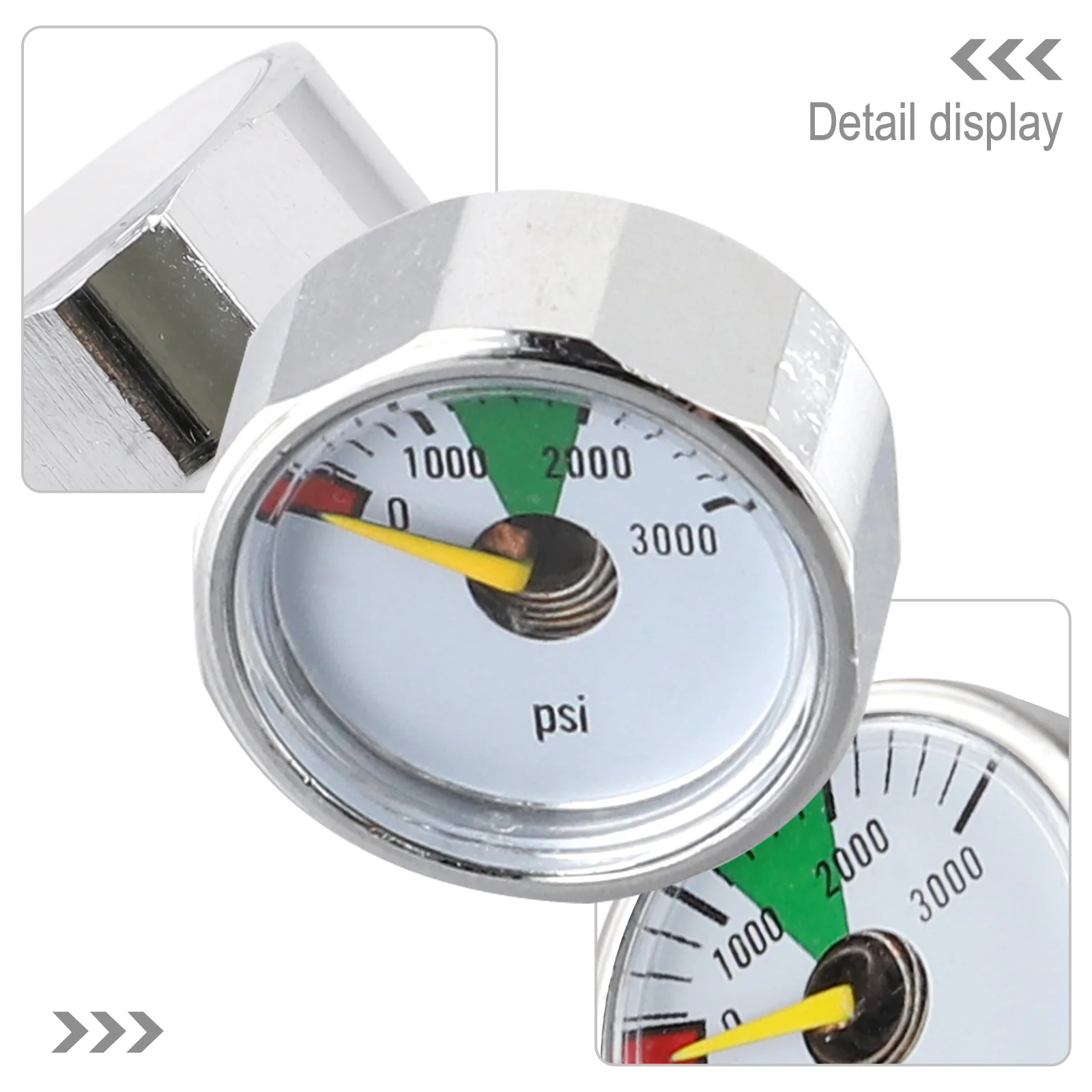 Manometer Mini PCP Barometer 1/8 NPT, aksesori perabot banyak alat aksesori furnitur