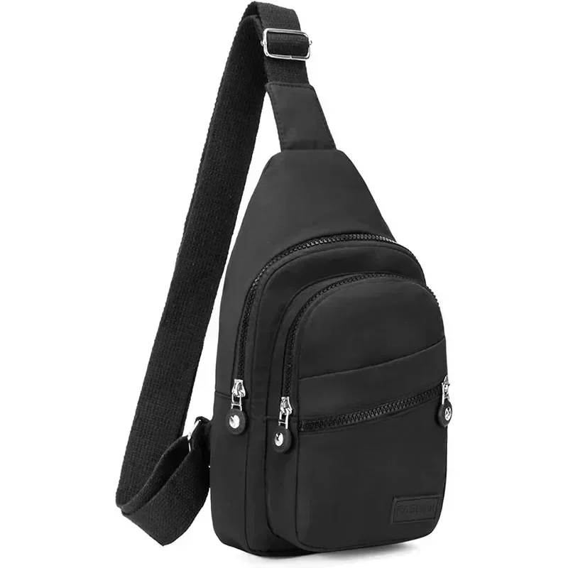 CTB8 Mochila pequena tipo estilingue, bolsa crossbody, pochete de peito para caminhadas ao ar livre e viagens