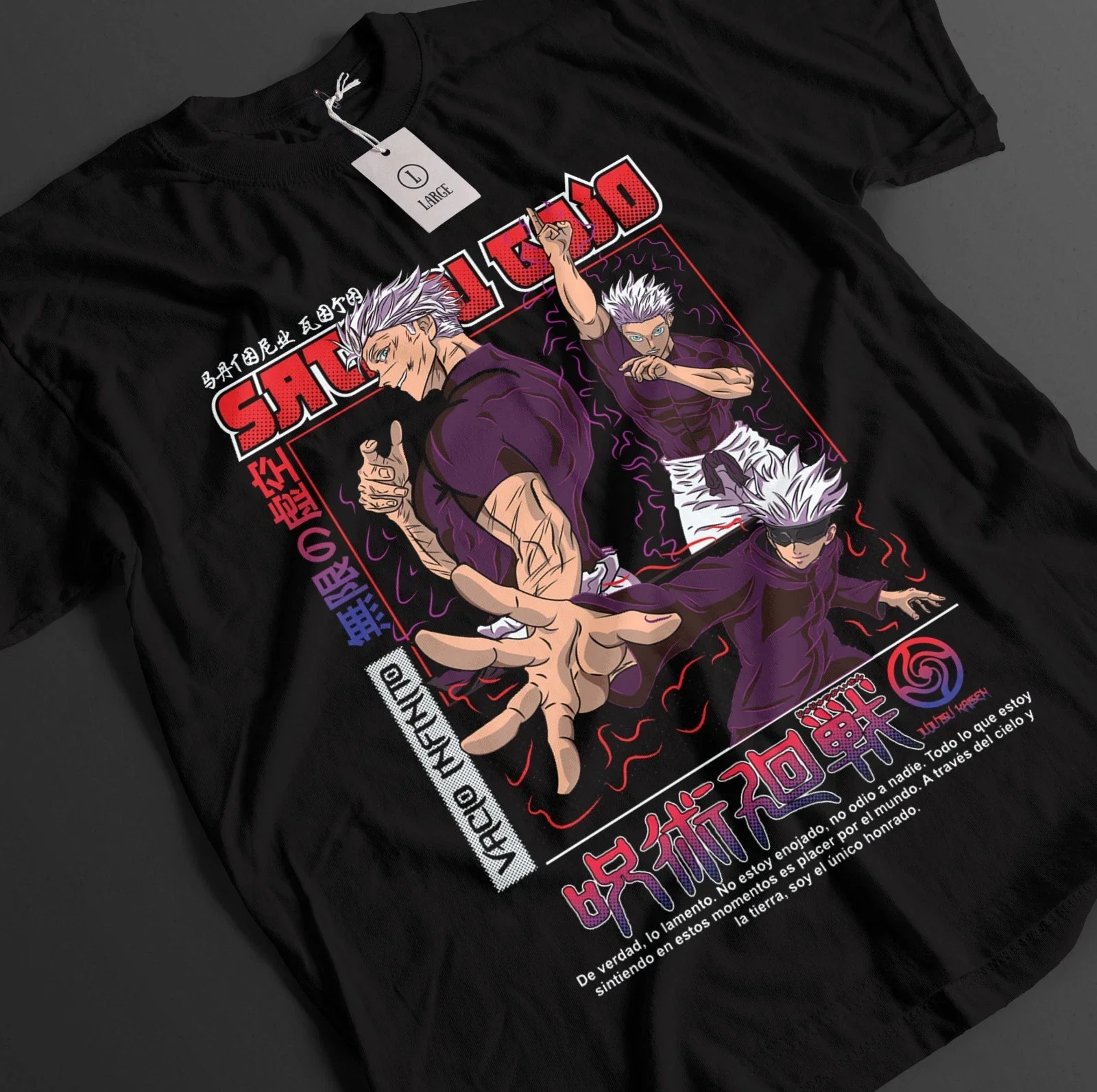 2026 Summer Jujutsu Kaisen Retro Cosplay T-shirt Men's Super Casual Cotton Printed Short-sleeved Unisex Children's Sports Shirt