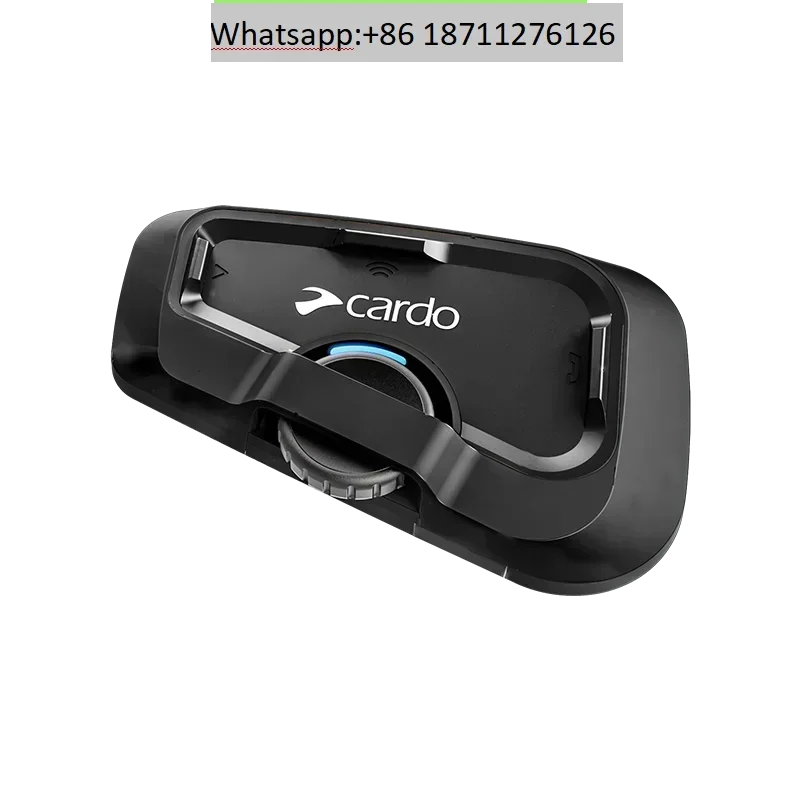 Cardo Auriculares Bluetooth Freecom X Casco de motocicleta Medio casco incorporado Casco completo Carga rápida Calidad de sonido impermeable