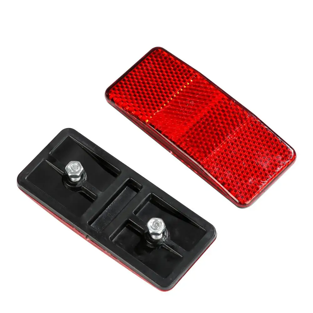 AliExpress SEKINEW 2Pcs Bike Rack Reflector Tail Light Rear Light Cycling Equipment Warning Reflector Bike Reflective