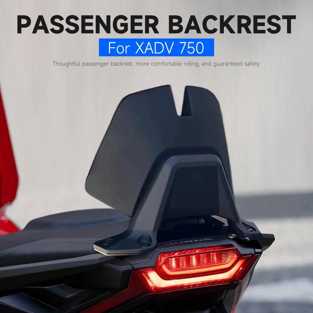 New For Honda X-ADV 750 XADV 750 XADV750 Forza 750 2021-2025 Motorcycle Rear Passenger Seat Backrest Cushion Back Rest Pad - Image 2