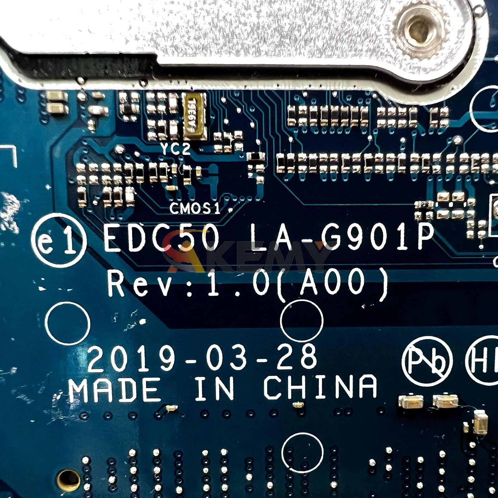 Per DELL Latitude 5500 con i3 i5 i7 CPU LA-G901P Scheda madre del notebook EDC50 CN-0J16NW 09T2PH 0TW56W Testato OK