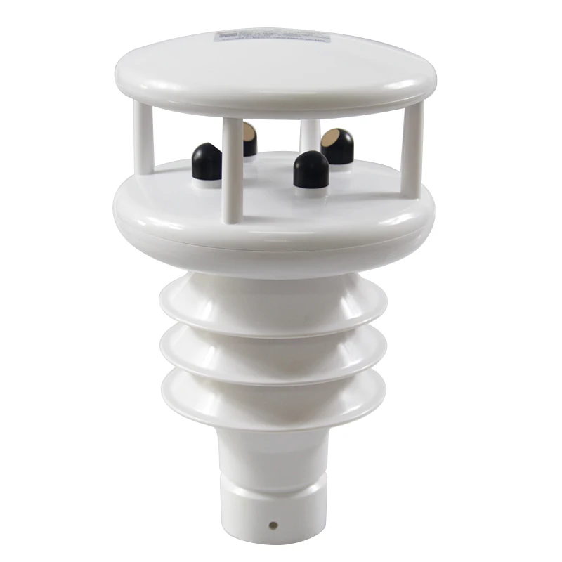 RK900-10 High Accuracy RS232 Output Outdoor Ultrasonic Weather Station for Wind, Rain, Solar Radiation, Dust Sensor