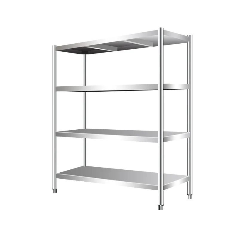 Custom Professional Heavy Duty Stainless Steel 304 Storage Shelf 4 5 Tier Kitchen Rack For Commercial Restaurant Hotel Cold Room