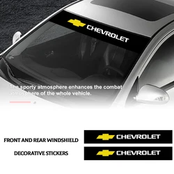 Car Front Windshield Stickers Front and Rear Decorative Decals Sticker for Chevrolet Cruze Aveo Captiva Lacetti Car Accessories