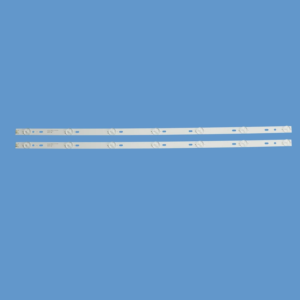 Светодиодная универсальная лента для подсветки телевизора, 32-65 дюймов, 7 светодиодов, 3 в, 597 мм