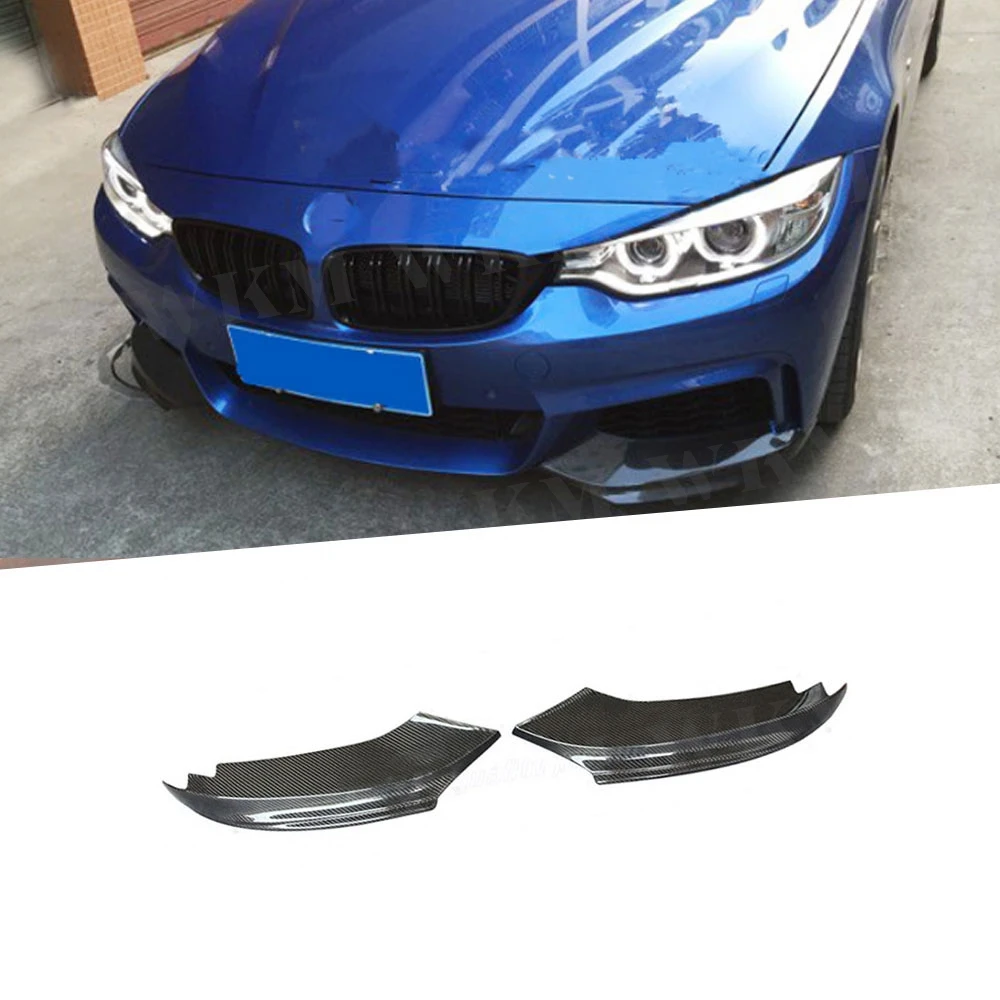 

Разветвители переднего бампера из углеродного волокна для BMW 4 серии F32 F33 435i M Sport 2014-2017