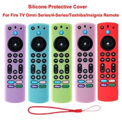 Silicone Remote case for 2023 Fire TV Stick 4K Max 2nd/Fire TV Omni Series/Fire TV 4-Series Remote Toshiba/Insignia Remote Cover