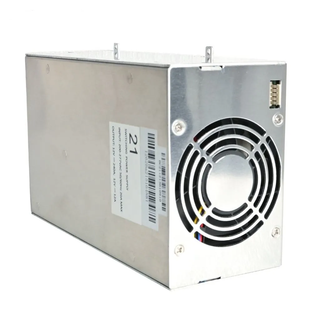 Original Gospower P21 2200W 12V   Power Supply (176-264V AC Input, 12cm Dual Fan Cooling) for Whatsminer M20S/M30S,