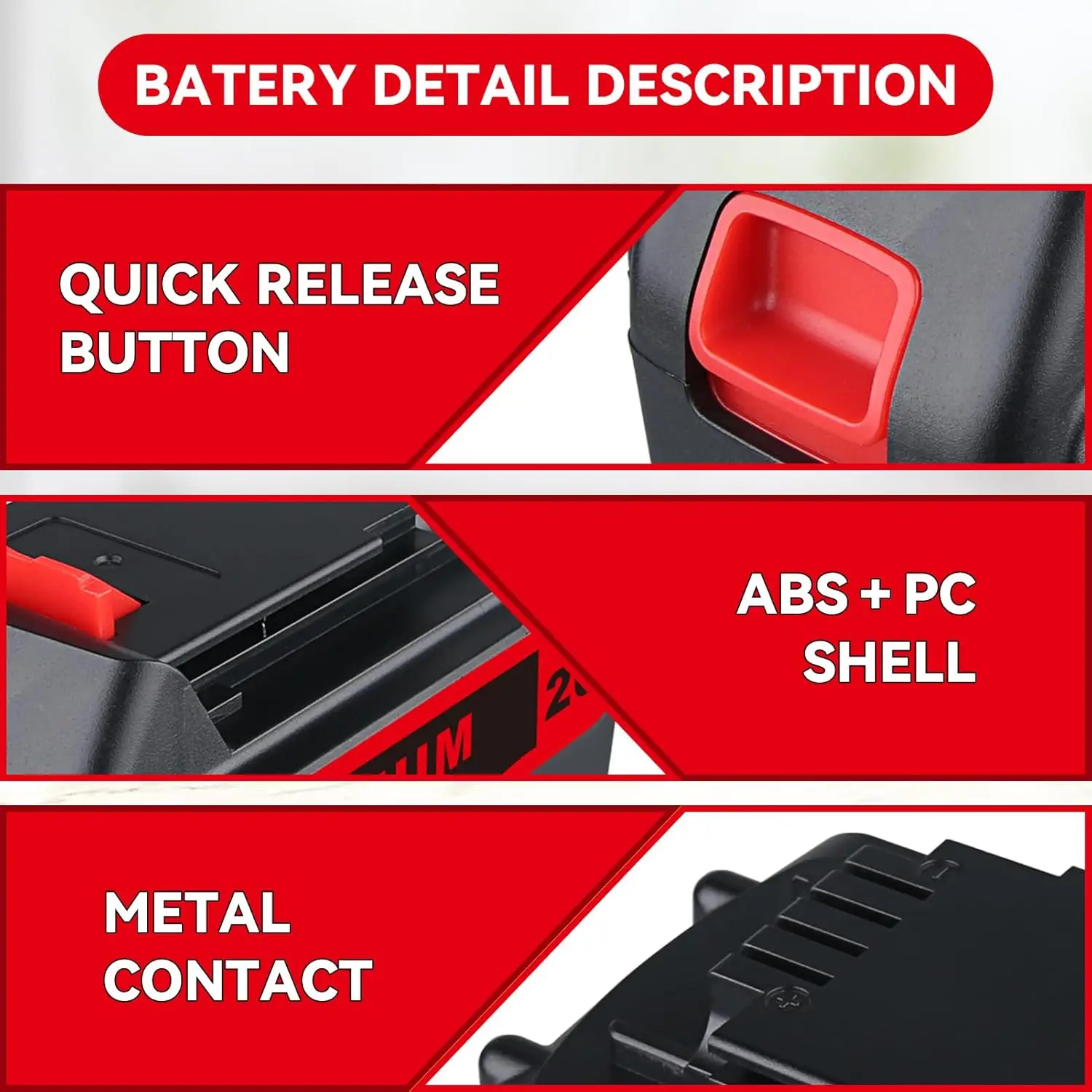 1/2/4 Uds LB2X4020 8.0Ah reemplazar para Black & Decker 20V batería Pin LBXR20-OPE LB20 LBX20 LB2X4020-OPE traje para herramientas inalámbricas