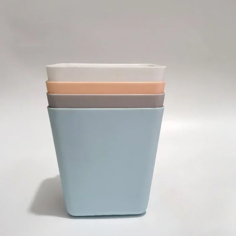 

Household Back Hanging Plastic Storage Basket Mini Organizers Portable Storage Box Container Kitchen Bathroom