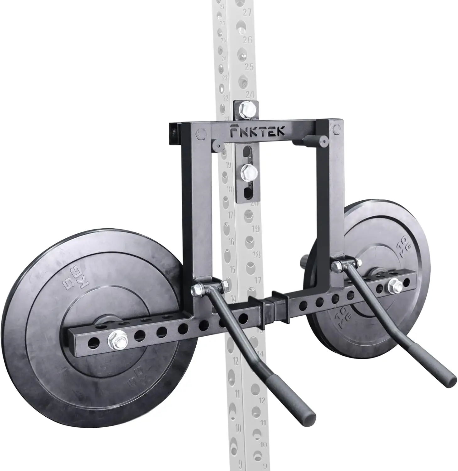 26mm Hole 50mm Plates- Power Rack Lateral Raise Attachment, Standing Lateral Raise Machine, Upper Body Strength Training Machine