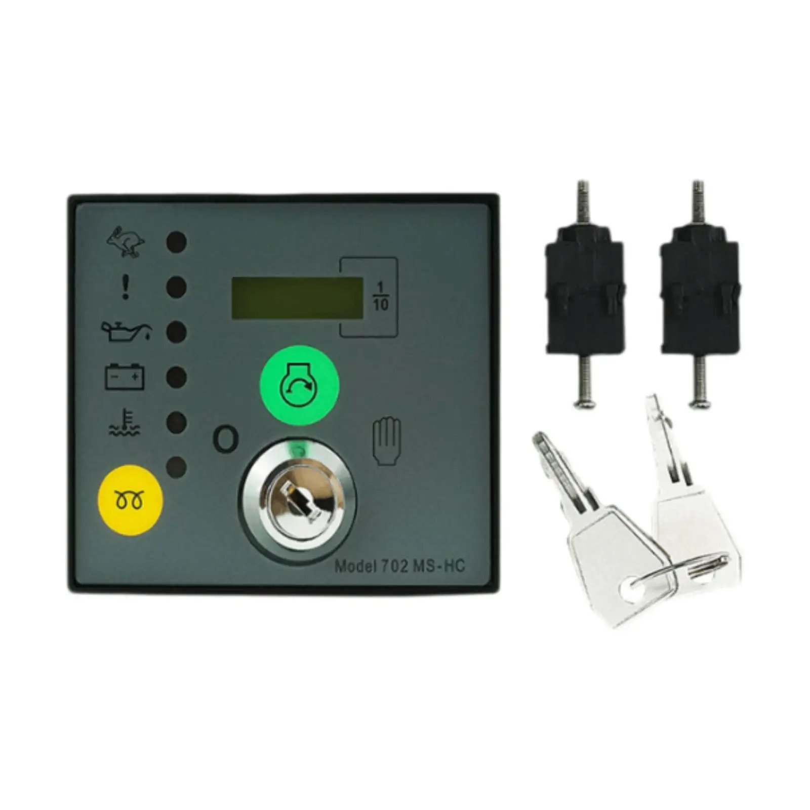 Generator Controller Panel Professional Auto Start Module Easy to Install Diesel Engine Control Panel for Small Control Cabinet