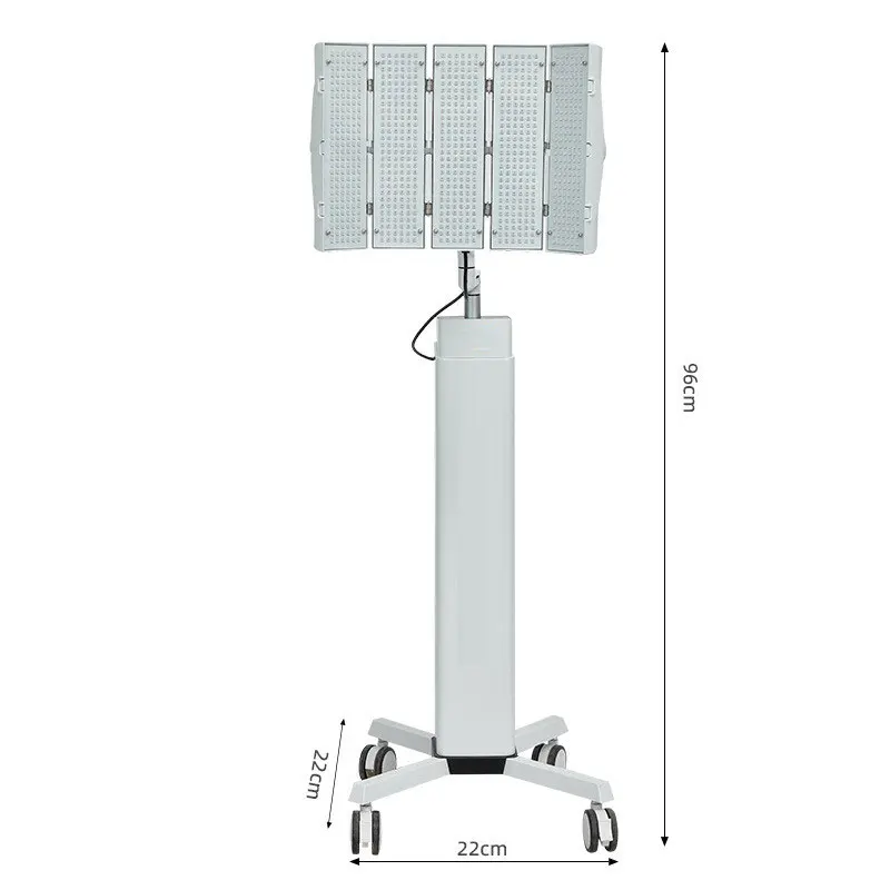 미백, 피부 회춘, 여드름 제거, 수리 및 미용실 사용을 위한 대형 행 램프