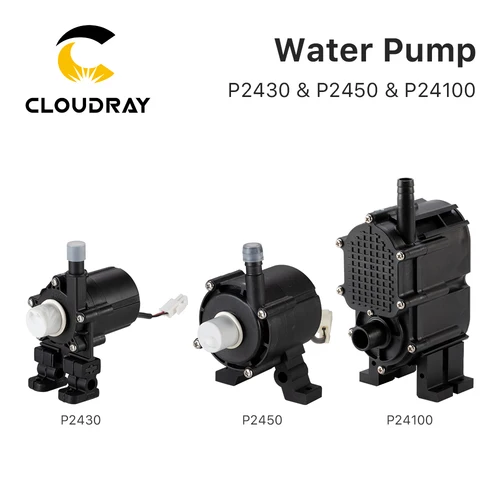 Imagen 2 del producto Bomba de agua Cloudray P2430 P2450 P24100 para enfriador industrial S&A CW-3000 TG(DG) CW-5000 DG(TG) CW-5200 TH(DH)