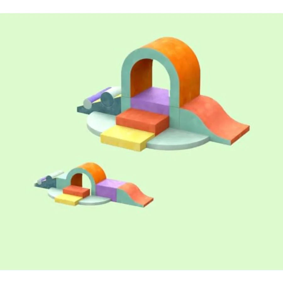 

Foam Climbing Blocks for indoor play areas soft EVA foam material vibrant multicolor design non-slip and impact-absorbing safet