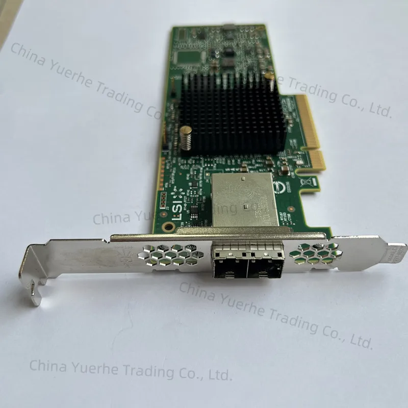 

LSI SAS 9300-8e LSI00343 SAS3008 12 Gb/s cartão HBA externo, cartão de passagem