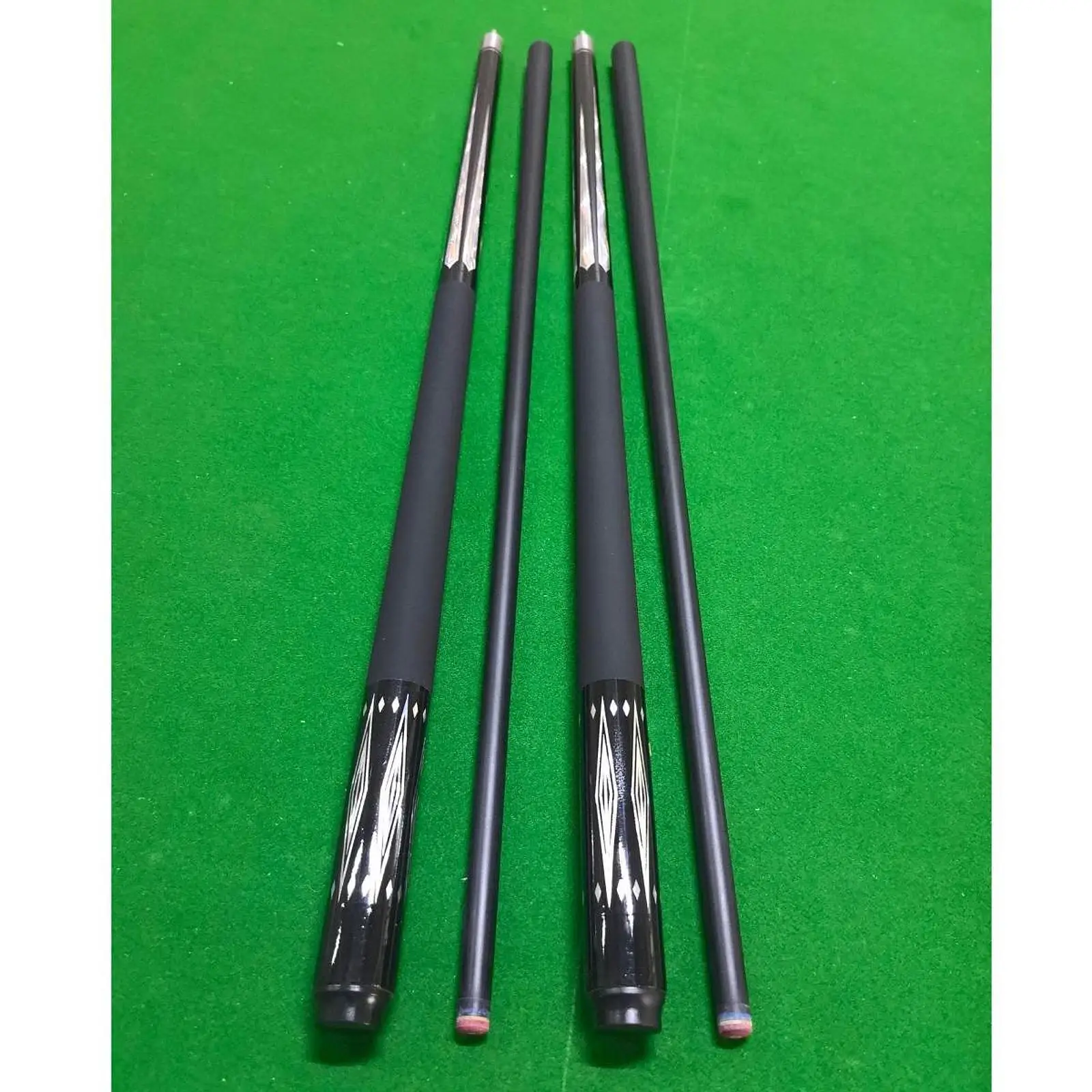 

58 Inch Carbon Fiber Billiard Cue Stick for Pool Table Professional Split Structure Training Equipment with 13mm Tip