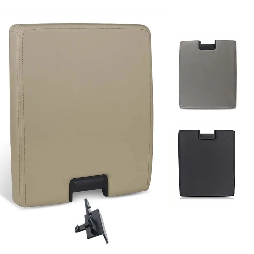 

Daily Driving Console Armrest Pad Truck Interior Trim ABS Leather Construction Soft Padded Armrest Non-slip Design