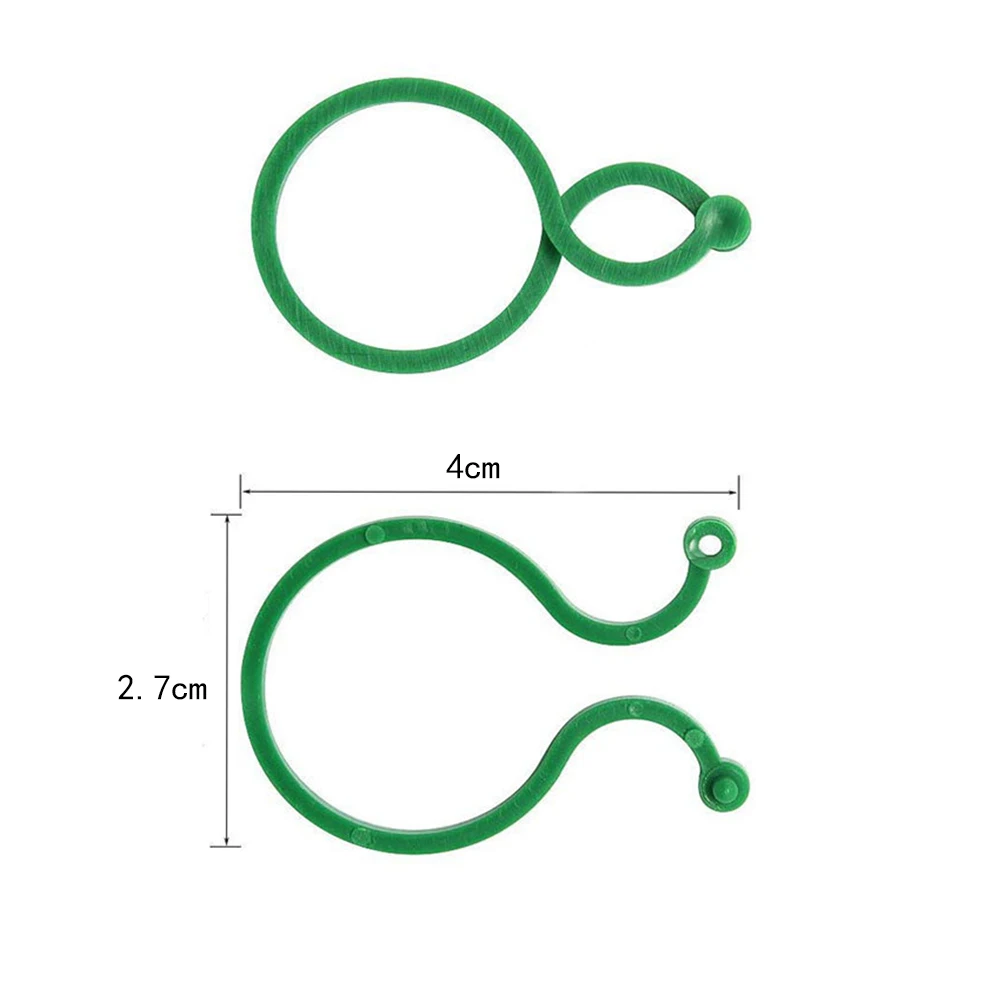 Tomato Clips Easy To Use Practical Flexible Multipurpose Convenient High-quality Garter Plants Support Clip Support Plant Clips