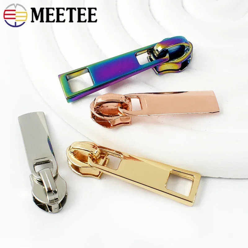 10/20 قطعة 3 # 5 # النايلون سستة المتزلجون سترة حقيبة البريدي المؤشر الخياطة إغلاق زيبر مجتذب الملابس استبدال السوستة إصلاح الرأس #4