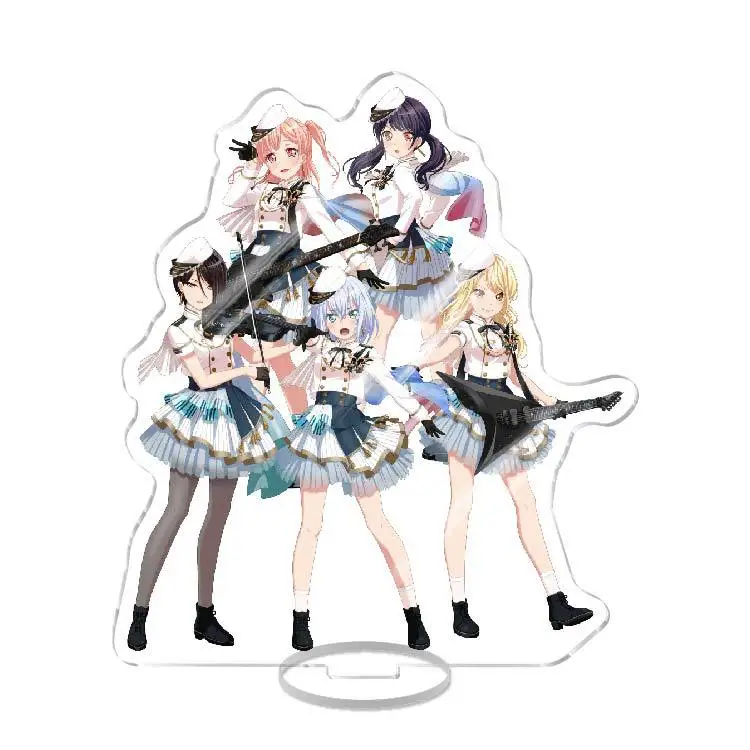 BanG Dream! Stand Anime Game Poppin\'Party Hanazono Tae Kokoro Tsurumaki Yukina Minato Roselia Hazawa Tsugumi Acrylic Standing