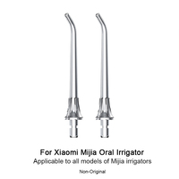 Replacement Water Flosser Nozzles for XIAOMI Mijia Oral Irrigator All Models, Waterpick Standard/ Orthodontic Refill Tips 2PCS