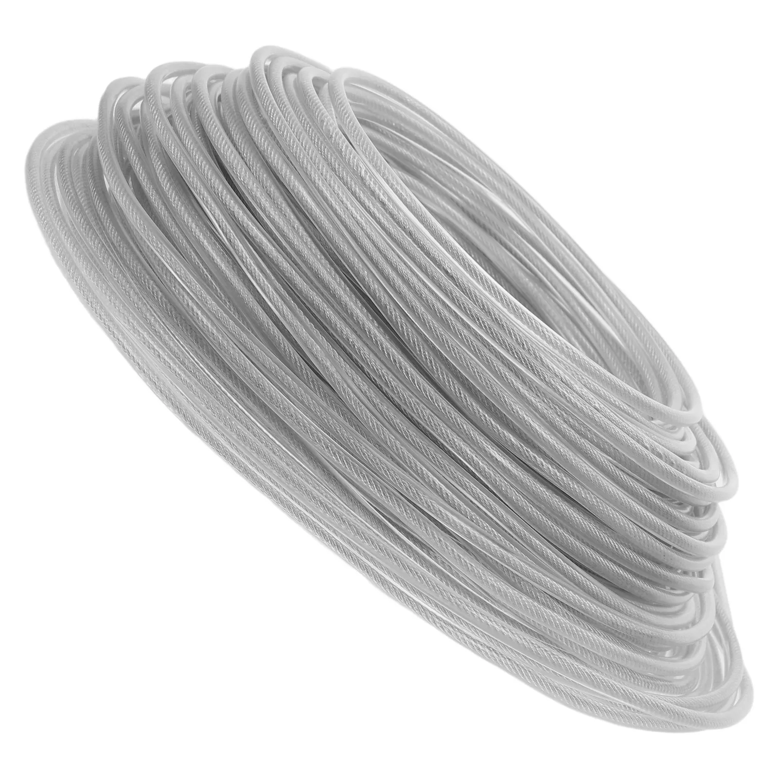 

Круглая прочная нейлоновая стальная леска для триммера 3 мм x 40 м для садовых и парковых газонокосилок, замена для обрезки сорняков